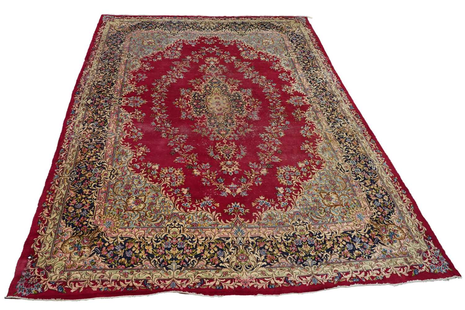 Lot 81 - A large modern Kashan-style carpet