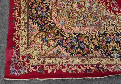 Lot 81 - A large modern Kashan-style carpet