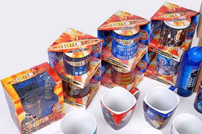 Lot 257 - A collection of Doctor Who tableware