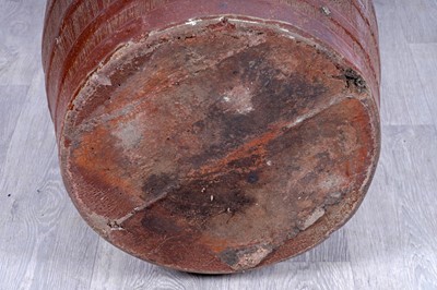 Lot 478 - A 19th Century stoneware salt glaze barrel