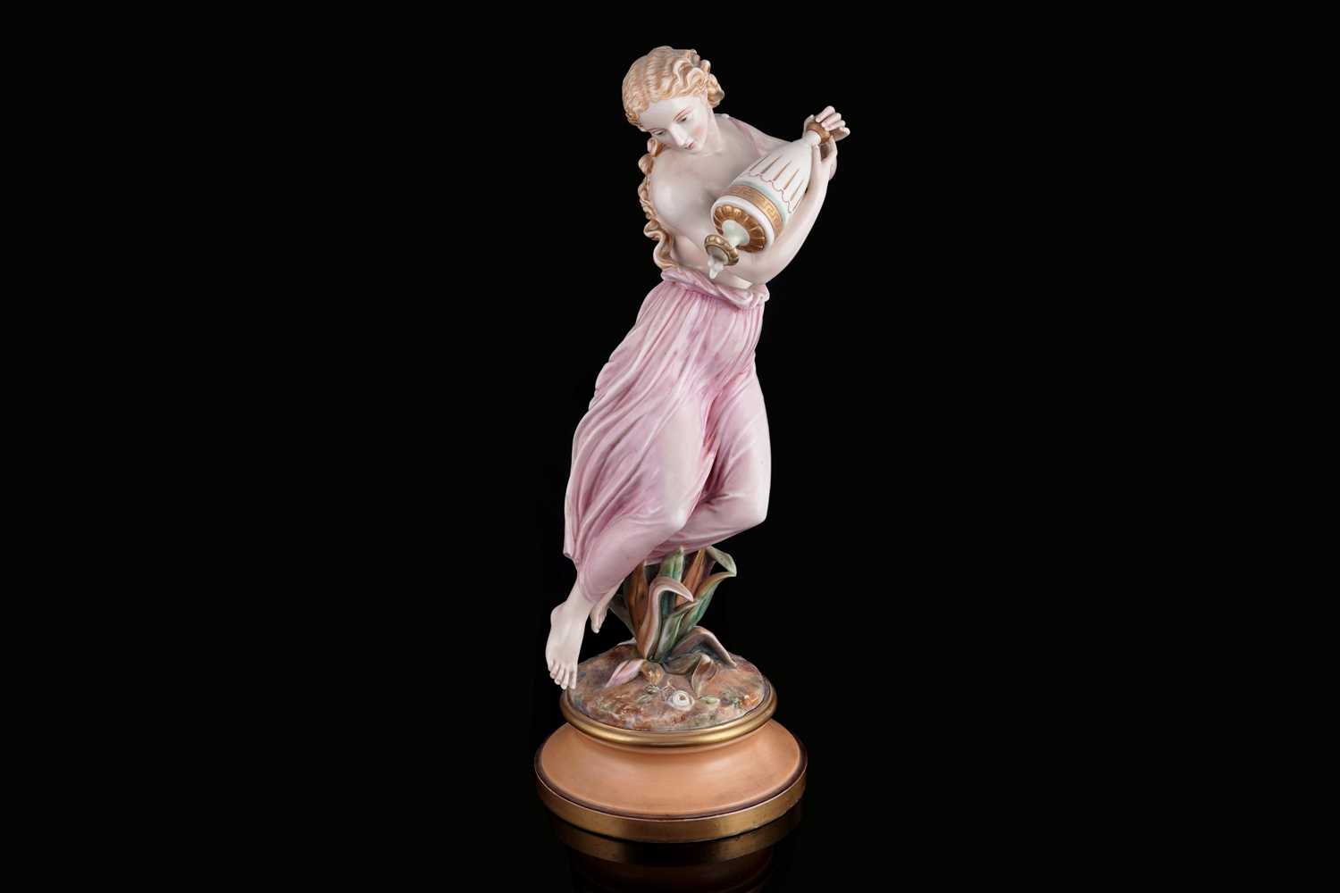 Lot 406 - A Royal Worcester figure 'Morning Dew'