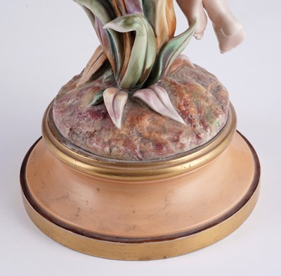 Lot 406 - A Royal Worcester figure 'Morning Dew'