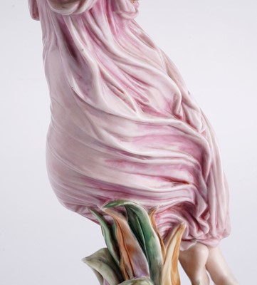 Lot 406 - A Royal Worcester figure 'Morning Dew'
