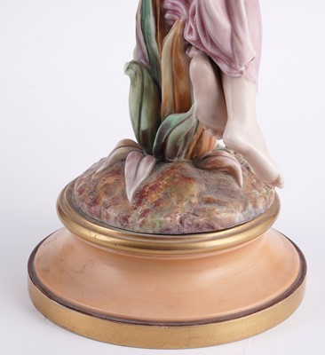 Lot 406 - A Royal Worcester figure 'Morning Dew'