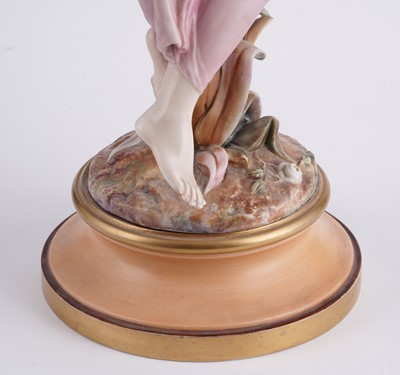 Lot 406 - A Royal Worcester figure 'Morning Dew'