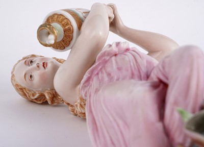 Lot 406 - A Royal Worcester figure 'Morning Dew'