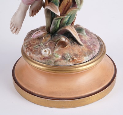 Lot 406 - A Royal Worcester figure 'Morning Dew'