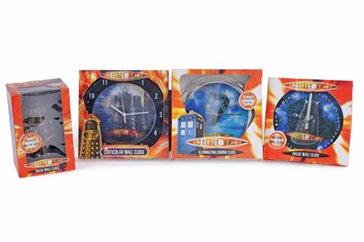 Lot 255 - A collection of Doctor Who clocks and timepieces