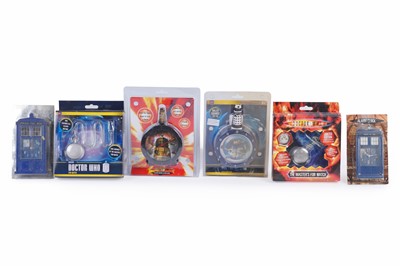 Lot 255 - A collection of Doctor Who clocks and timepieces