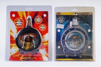 Lot 255 - A collection of Doctor Who clocks and timepieces