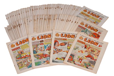 Lot 132 - The Lion Comic 1954-55
