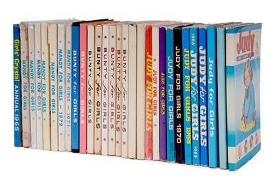 Lot 224 - The Judy Annual and other annuals for girls