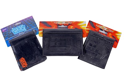 Lot 256 - A collection of Doctor Who cufflinks, keyrings, wallets, watches, and others