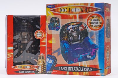 Lot 259 - A collection of Doctor Who homeware and furniture
