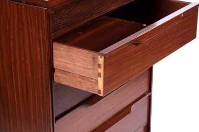 Lot 5 - White and Newton: an ‘Aston’ teak chest of drawers