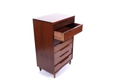 Lot 5 - White and Newton: an ‘Aston’ teak chest of drawers