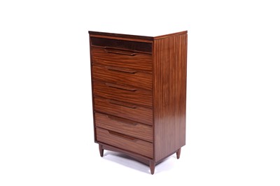 Lot 6 - White and Newton: an ‘Aston’ teak chest of drawers