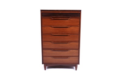 Lot 6 - White and Newton: an ‘Aston’ teak chest of drawers