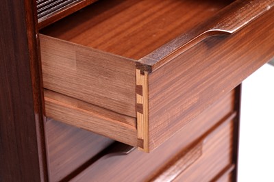 Lot 6 - White and Newton: an ‘Aston’ teak chest of drawers