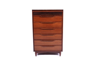 Lot 6 - White and Newton: an ‘Aston’ teak chest of drawers