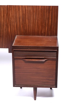 Lot 7 - White and Newton: an ‘Aston’ teak dressing table and headboard