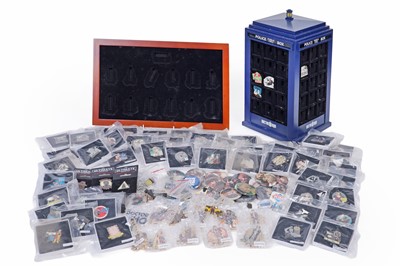 Lot 262 - A collection of Danbury Mint Doctor Who pins