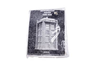 Lot 266 - A Doctor Who Tardis DVD cabinet; and other Tardis collectables