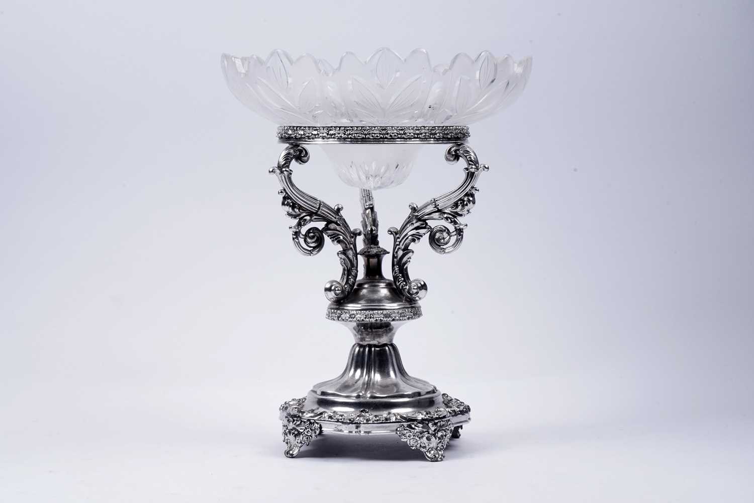 Lot 486 - A 19th Century Old Sheffield Plate centrepiece