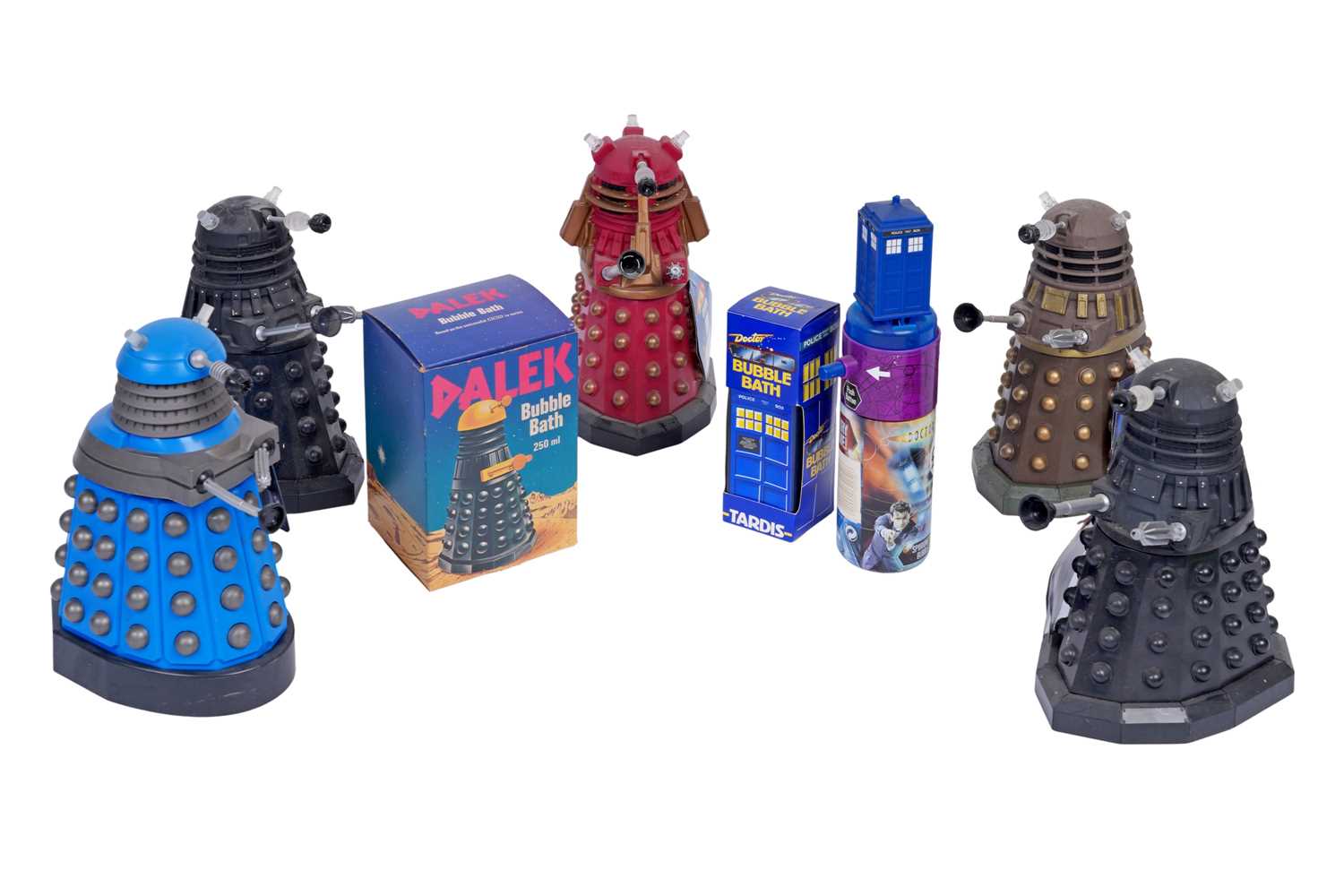 Lot 264 - A collection of Doctor Who bubble baths