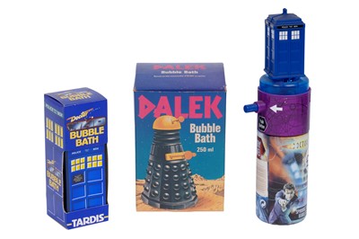 Lot 264 - A collection of Doctor Who bubble baths