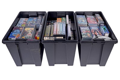 Lot 310 - A large collection of Doctor Who VHS tapes