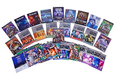 Lot 324 - A collection of eighteen signed Doctor Who DVDs and seventeen signed DVD sleeves