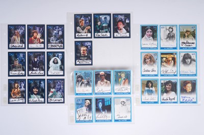 Lot 308 - A collection of Strictly Ink Production Doctor Who signed autograph cards