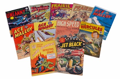 Lot 239 - Monthly crime, war and western comics