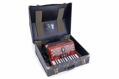 Lot 572 - A Galotta 48 bass piano accordion