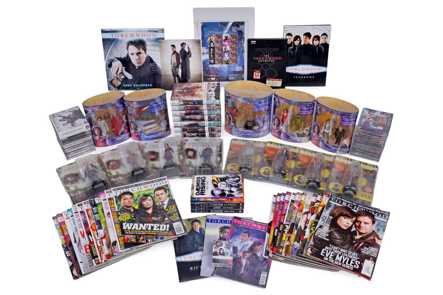 Lot 261 - A collection of The Sarah Jane Adventures and Torchwood items