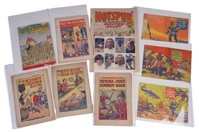Lot 245 - Giveaway booklets presented with The Hotspur
