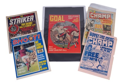Lot 54 - British football comics, issues no’s. 1