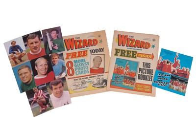 Lot 55 - The Wizard Comic and giveaways