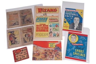Lot 56 - The Wizard Comic giveaways