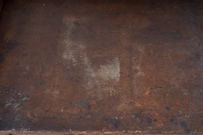 Lot 8 - A Victorian scumbled pine chest of drawers