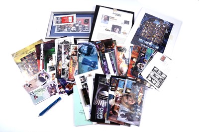 Lot 340 - A collection of Doctor Who signed First Day Covers and stamps