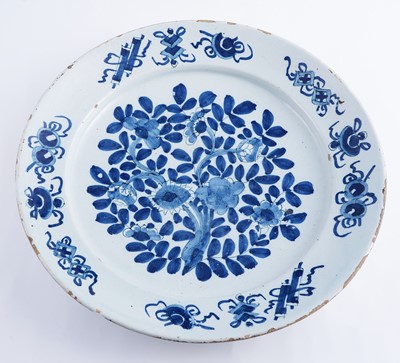 Lot 405 - Two Delftware chargers
