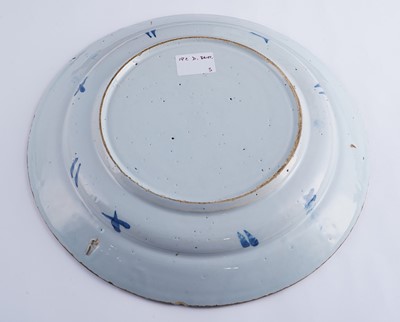 Lot 405 - Two Delftware chargers