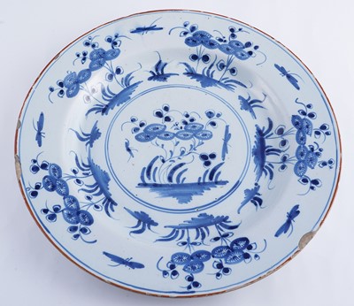 Lot 405 - Two Delftware chargers