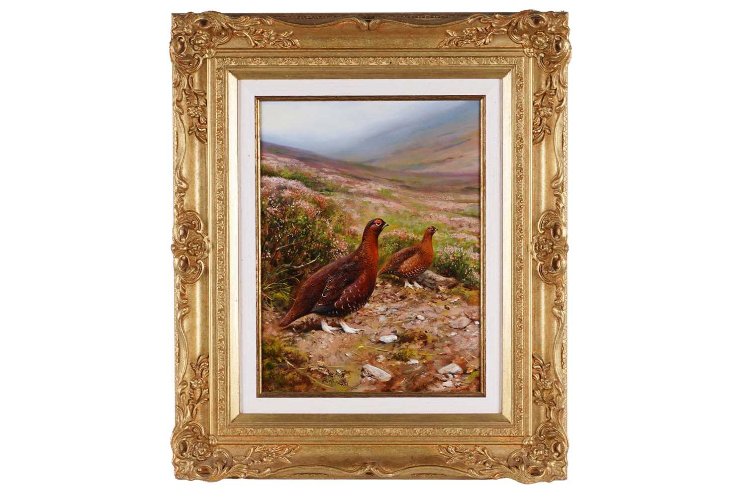 Lot 242 - Rodger McPhail - Two Grouse | oil