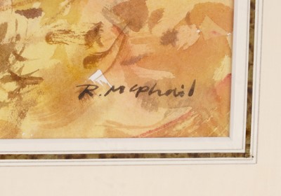 Lot 245 - Rodger McPhail - Autumn Woodcock | watercolour