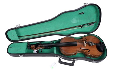 Lot 53 - A German trade violin