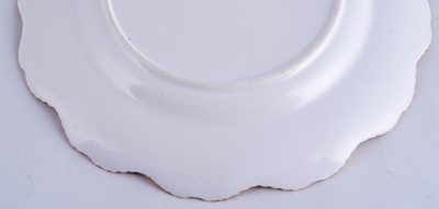 Lot 449 - A pair of Royal Worcester fruit-painted dessert plates