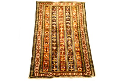 Lot 130A - An early 20th Century hand-knotted Turkish rug